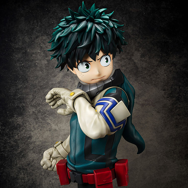 「僕のヒーローアカデミア」緑谷出久 1/1スケールフィギュア
